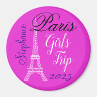 Chic Pink Paris Eiffelturm Girls Tour