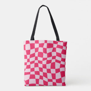 Chic Pink Pattern Tasche
