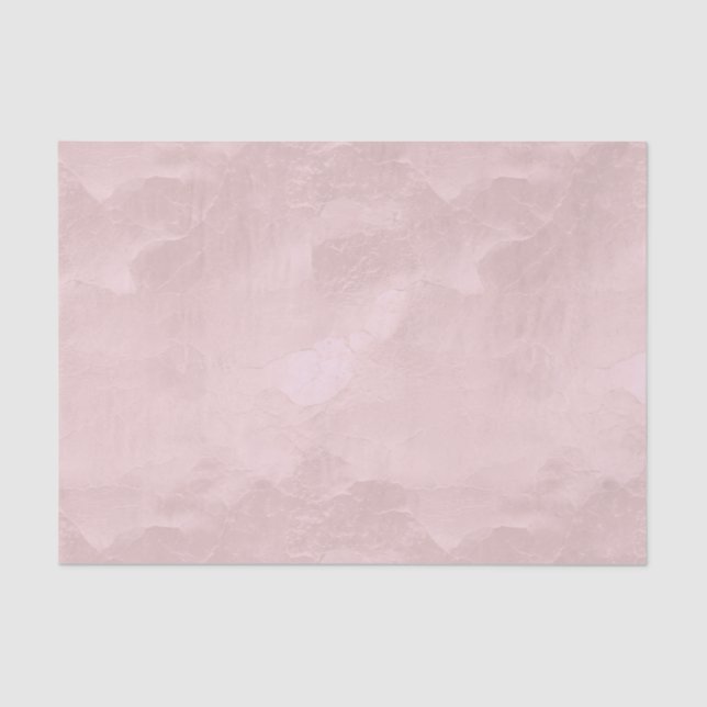 Chic Pink Pearl Brautparty Seidenpapier (Vorderseite)