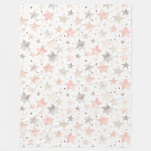 Chic Pink Schimmer Fleecedecke