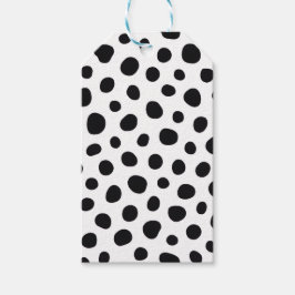 Chic Playful Energy Dalmatian Spot Pattern Geschenkanhänger