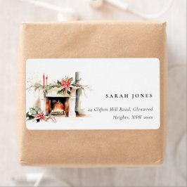 Chic Poinsettia Feuerplatz Warme Weihnachtsadresse