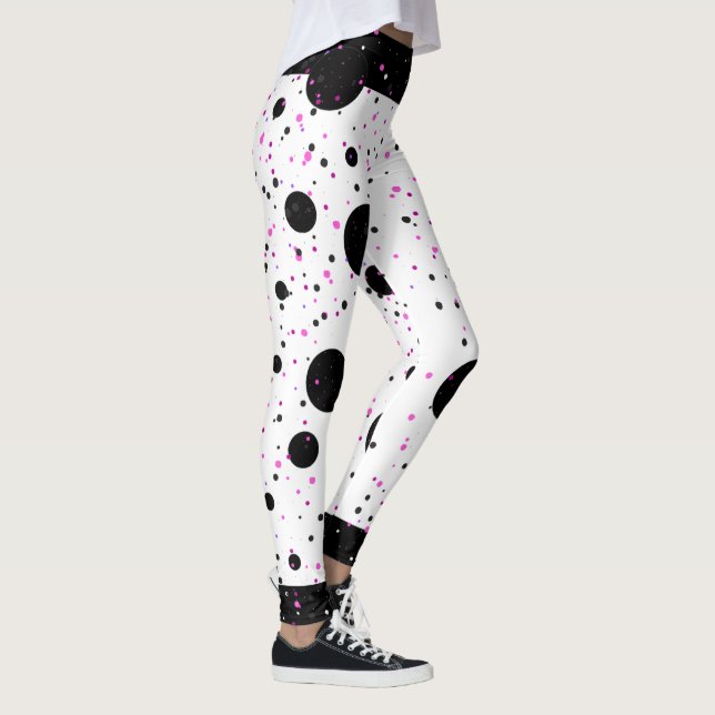Chic Polka Dot Style Leggings (Rechts)