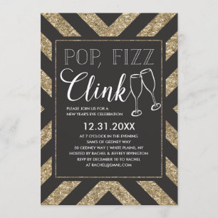 Chic-PopFizzClink Einladung