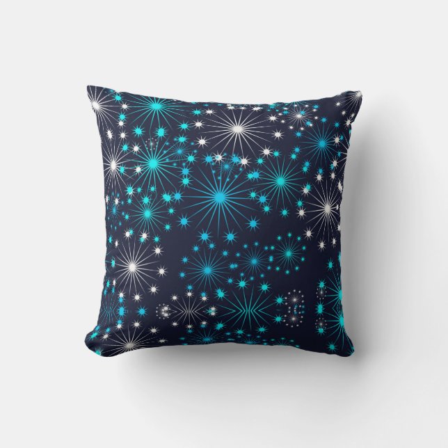 Chic Prints: Trending Throw Pillow Designs Kissen (Vorderseite)