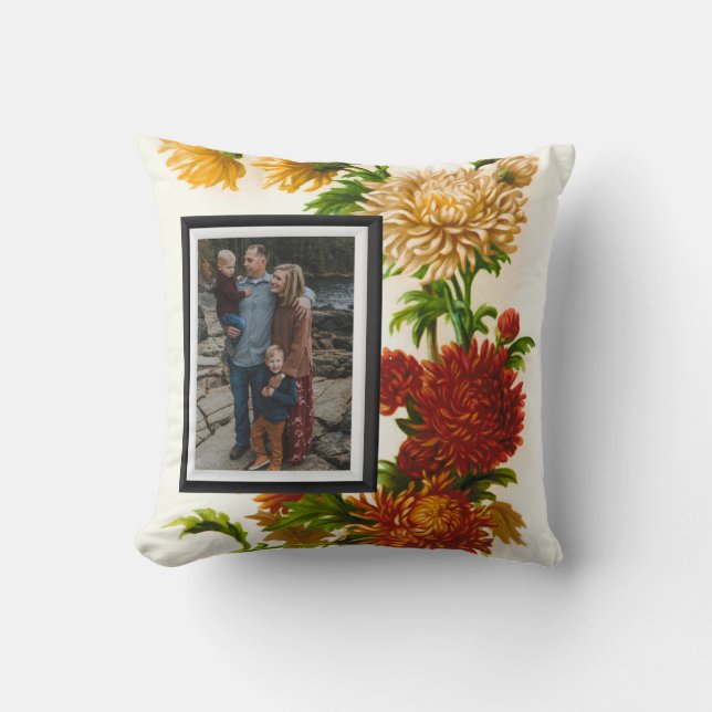 Chic Prints: Trending Throw Pillow Designs Kissen (Vorderseite)