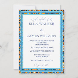 Chic Psychedelic Summer Einladung