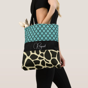 Chic Quatrefolie Giraffe Personalisiert drucken