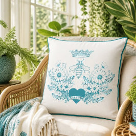Chic Queen Bee | Kronenkiefer Kissen