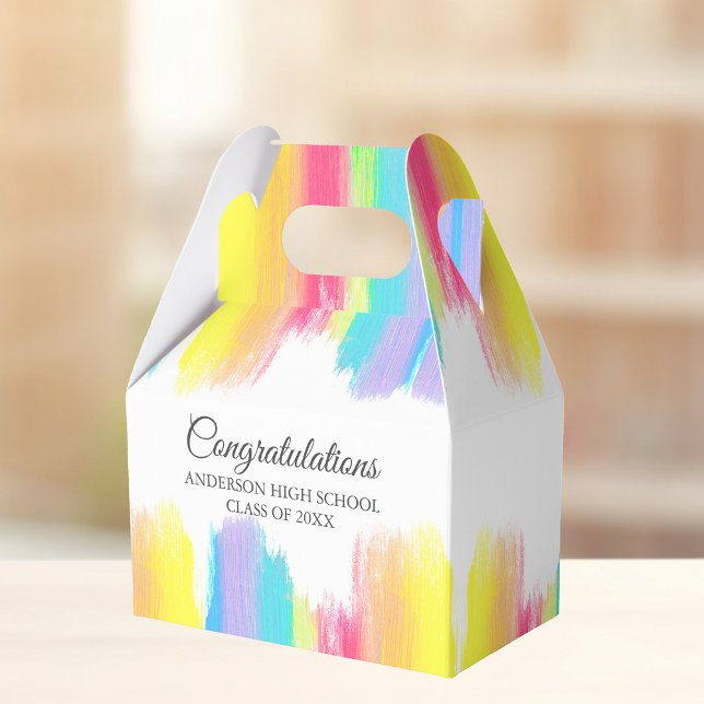 Chic Rainbow Gratulationspartei Geschenkschachtel (Von Creator hochgeladen)