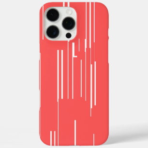 Chic Red Case: Lebhafter Minimalismus iPhone 16 Pro Max Hülle