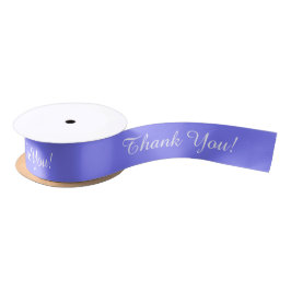 CHIC RIBBON_"Danke!" 171 PERIWINKLE SOLID Satinband