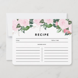 Chic Romance   Rezept Card