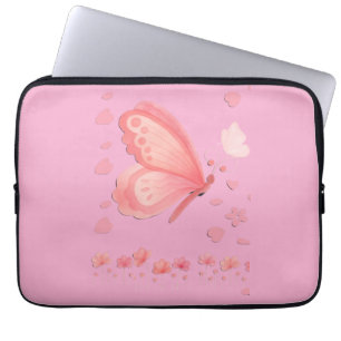 Chic rosa iPad-Hülle – Stylischer und schützender Laptopschutzhülle