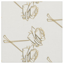 Chic Rose Blumenmuster Stoff