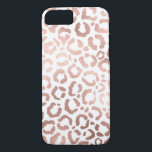 Chic Rose Gold Leopard Cheetah Animal Print Case-Mate iPhone Hülle<br><div class="desc">Dieses elegante und schicke Design ist perfekt für die moderne Mode. Es verfügt über ein Imitat gedruckt Rose Gold handgezeichnet Leopard/cheetah Safari Tierdruck auf einem einfachen weißen Hintergrund. Es ist hübsch, niedlich und trendig! ***WICHTIGE HINWEIS FÜR DESIGN: Für individuelle Designanfragen, wie z.B. passende Produktanfragen, Farbänderungen, Platzierungsänderungen oder andere Änderungswünsche, klicken...</div>