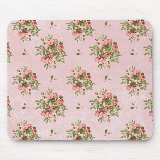 Chic Rose Mousepad (Vorne)