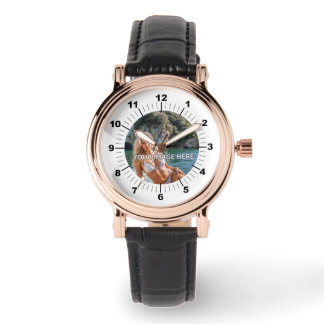 CHIC! 🖤 Roségold-Schwarze Uhr