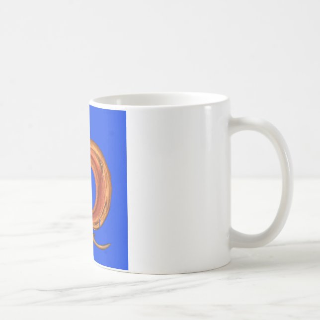Chic Round Hakuna Matata Navy Blue Kollektion Tasse (Rechts)