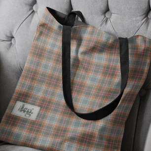 Chic Rust Color beeinflusst Karierte Schulter