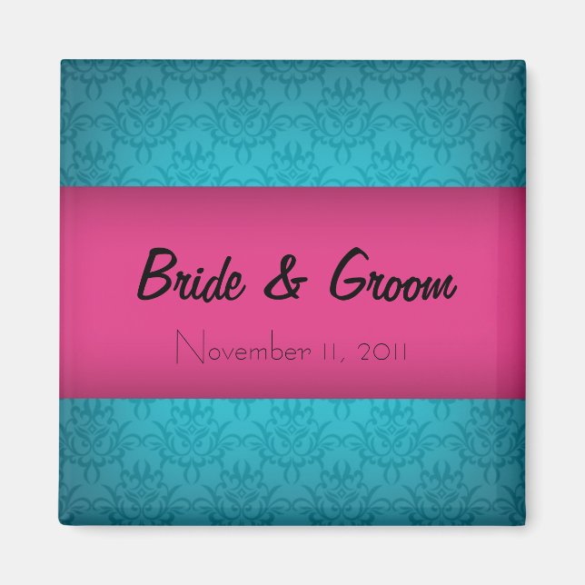 Chic Save the Date Magnet (Vorne)