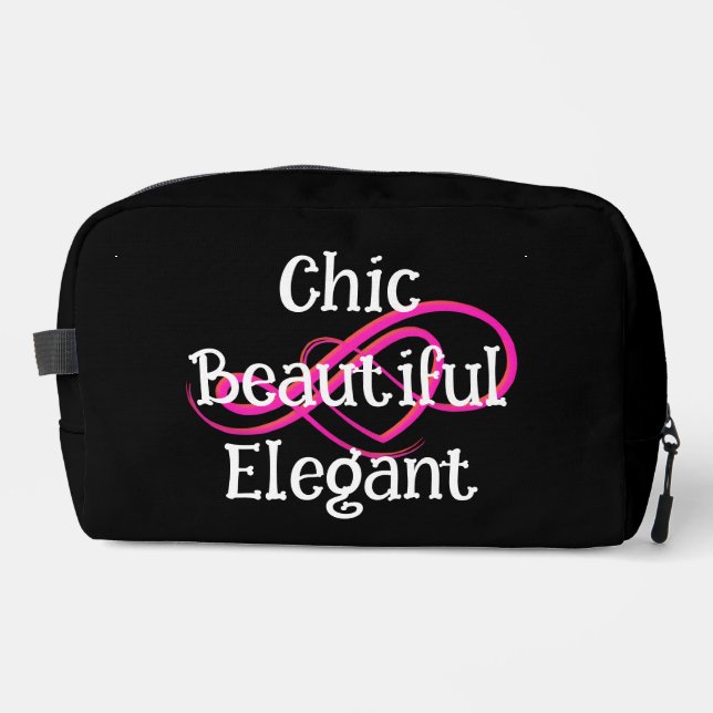 Chic, Schön, Elegant Waschbeutel (Vorderseite)