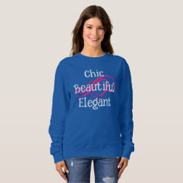 Chic, schönes, elegantes T-Shirt Sweatshirt