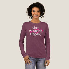 Chic, schönes, elegantes T-Shirt Tri-Blend Shirt