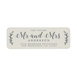 Chic Script Future Mr. Grey Rücksendeadresse