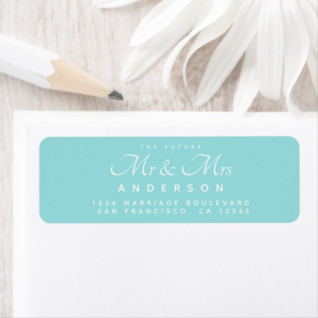 Chic Script Future Mr. Wedding Address (Insitu)