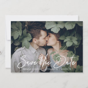 Chic Script Save the Date Foto