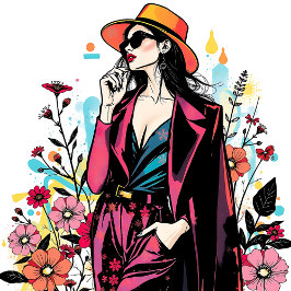 Chic Shades Botanical Art Doppelseitig👑🕶️