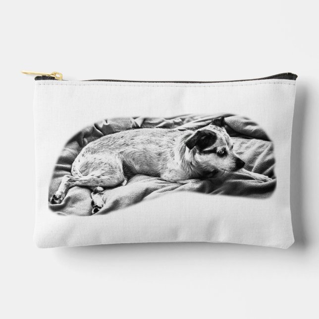 Chic Shading, Terrier Travel Muse Zubehörtasche (Vorderseite)