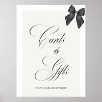 Chic 'She's The Knot Black Bow Mimosa Bar