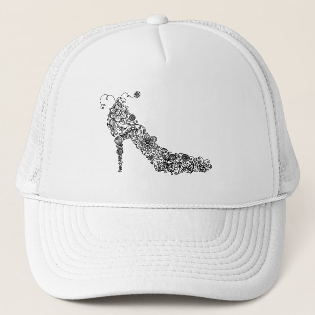 Chic Shoe ~ Hat Truckerkappe (Vorderseite)