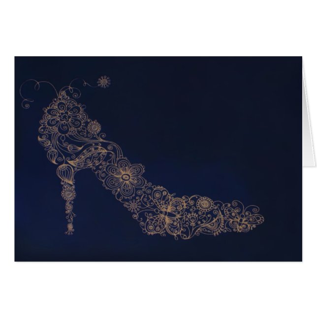 Chic Shoe - Karte (Vorderseite (Horizontal))