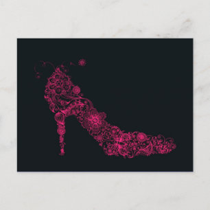 Chic Shoe ~ Postcard Postkarte