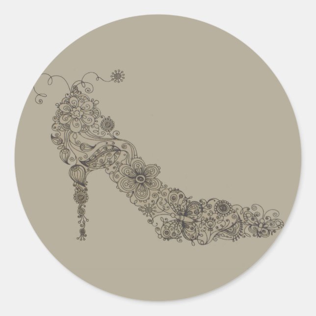 Chic Shoe ~ Stickers (Vorderseite)