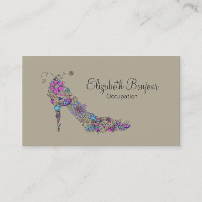 Chic Shoe ~ Visitenkarte (Vorderseite)