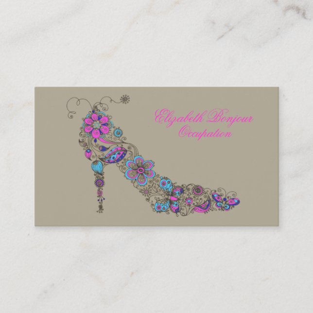 Chic Shoe ~ Visitenkarte (Vorderseite)