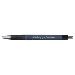 Chic Signature Schrift Blau Kugelschreiber
