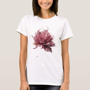 Chic Silber ABSTRACT ART Design T-Shirt