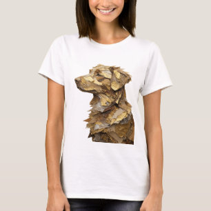 Chic Silber ABSTRACTE KUNST Abstrakte Gestaltung T-Shirt