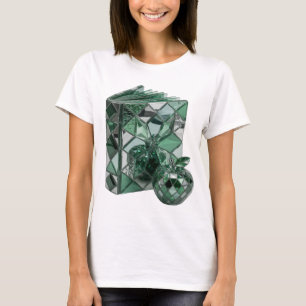Chic Silber ABSTRACTE KUNST Grafikdesign v2 T-Shirt