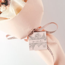 Chic Simple Blush Pink Floral Daisy Beauty