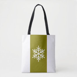 Chic Snowflake Alpine Blaue weiße vertikale Streif