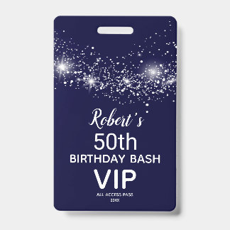 Chic Stars auf Navy Sky Geburtstag VIP Pass Ausweis
