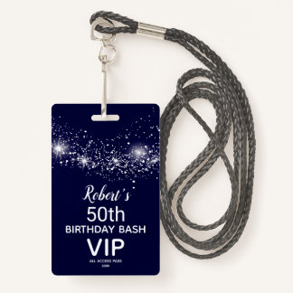 Chic Stars auf Navy Sky Geburtstag VIP Pass Ausweis