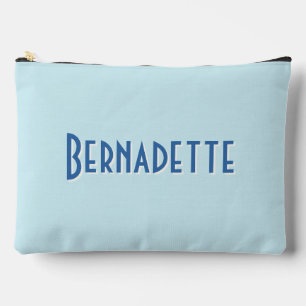 Chic Stripe Bachelorette Zubehörtasche