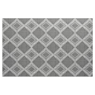 Chic Stylisches Gray Imitate Batik Linen Squares M Stoff
